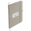 5'' x 7'' FSC® Recycled Cotton Bound Notebook - Natural