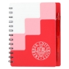 5'' x 7'' Recycled Pace Spiral Notebook w Pen - Red