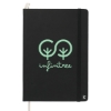 Karst 5.5'' x 8.5'' Stone Bound Notebook - Black