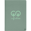 Karst 5.5'' x 8.5'' Stone Bound Notebook - Green