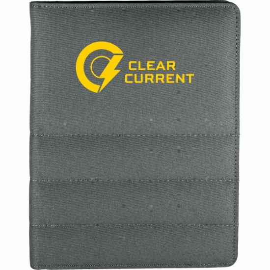 Puffer Jr. Writing Pad with FSC® Recycled Paper - Gray