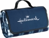 Padded Water-Resistant Fleece Picnic Blanket - Navy