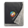 Field & Co.® Oversized Wool Sherpa Blanket - Charcoal