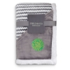 Field & Co.® Chevron Striped Sherpa Blanket - Gray