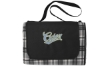 Extra Large Plaid Picnic Blanket - Black