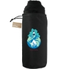 100% Recycled PET Fleece Blanket with rPET Pouch - Black