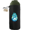 100% Recycled PET Fleece Blanket with rPET Pouch - Green