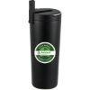 Thor Copper Insulated Tumbler 24oz Flip Straw Lid - Black