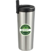 Thor Copper Insulated Tumbler 24oz Flip Straw Lid - Silver