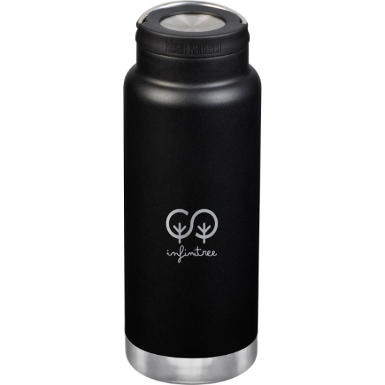 Klean Kanteen Eco TKWide 32oz - Loop Cap - Black