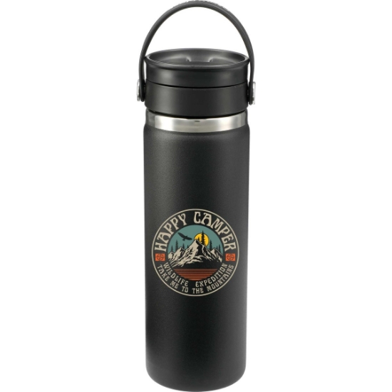 Hydro Flask® Wide Mouth 20 oz Bottle with Flex Sip Lid™ - Black