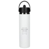 Hydro Flask® Wide Mouth 24oz Bottle with Flex Straw Cap - White