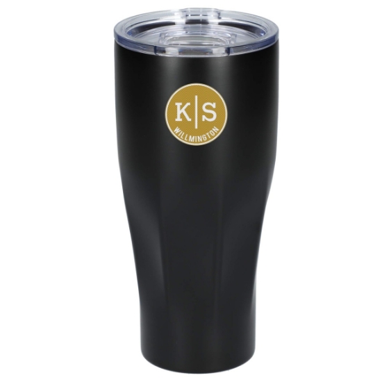 Victor Recycled Vacuum Insulated Tumbler 20oz - Black