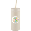 Sol Tonal Recycled Skinny Tumbler 20oz - Cream