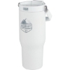 Carnival Recycled Sip Or Swig Tumbler 30oz - White