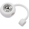 Recycled Silicone Straw Topper - White