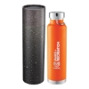 Thor Copper Vac Bottle 22oz With Cylindrical Box - Orange