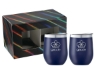 Corzo Cup 12oz 2" 1 Gift Set - Navy
