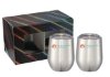 Corzo Cup 12oz 2" 1 Gift Set - Silver