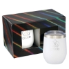 Corzo Cup 12oz 2" 1 Gift Set - White