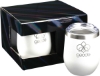 Corzo Cup 12oz 4" 1 Gift Set - White