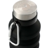 Zigoo Silicone Collapsible Bottle 18oz - Black
