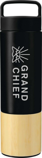 Welly® Traveler Copper Vacuum Bottle 18oz - Black