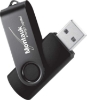 Rotate 2Tone Flash Drive 4GB - Black