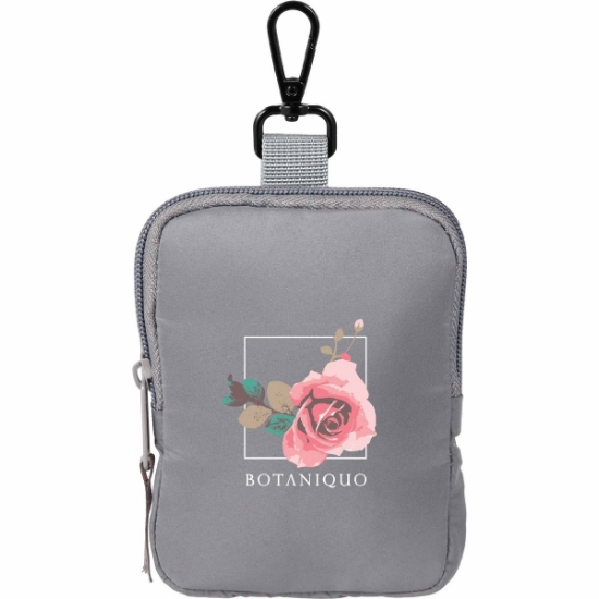 Puffer Recycled Small Pouch - Gray