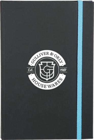 5.5'' x 8.5'' FSC® Mix Color Pop Bound Journal - Blue