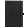 5.5'' x 8.5'' Mano Recycled Hard Bound Journal - Black