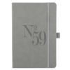 5.5'' x 8.5'' Mano Recycled Hard Bound Journal - Gray