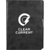 7'' x 10'' FSC® Recycled Morano Refillable Journal - Black