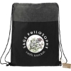 Ash Recycled Drawstring Bag - Black