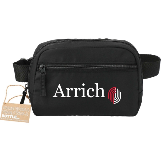 Recycled Sport Fanny Pack - Black