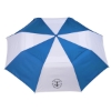 46" Recycled Auto Open Umbrella - Royal_White
