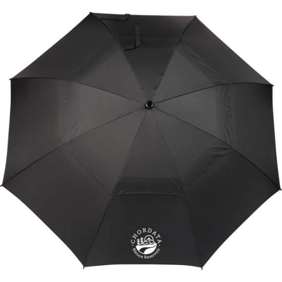58" Recycled Golf Umbrella - Black
