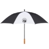 58" Recycled Golf Umbrella - Black_White