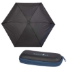 37'' Compact Travel Umbrella With Case - Navy