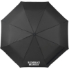48'' rPET Umbrella w/ Reflective Trim - Black