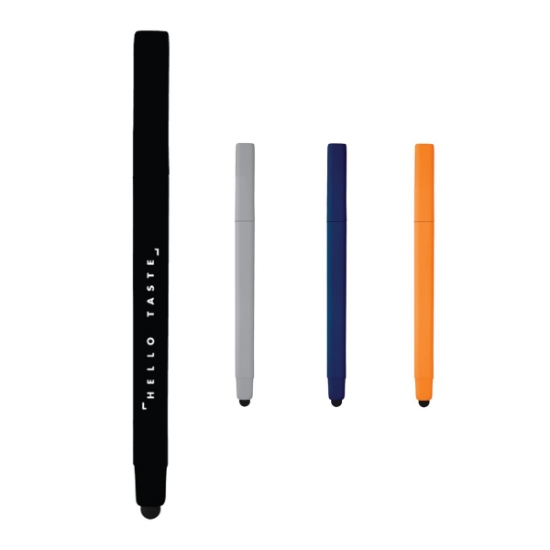 Ambassador Square Ballpoint Stylus - Black
