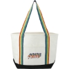 Baltic 18oz Cotton Canvas Boat Tote - Rainbow