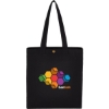 Repose 10oz Recycled Cotton Box Tote w/Snap - Black