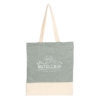 Split Recycled 5oz Cotton Twill Convention Tote - Dark Green
