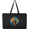 Repose 10oz Recycled Cotton Shoulder Tote - Black