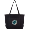 Repose 10oz Recycled Cotton Boat Tote - Black