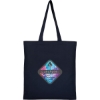 Organic 8oz Cotton Double Stitch Tote - Navy