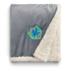 Field & Co.® Cambridge Oversized Sherpa Blanket - Gray