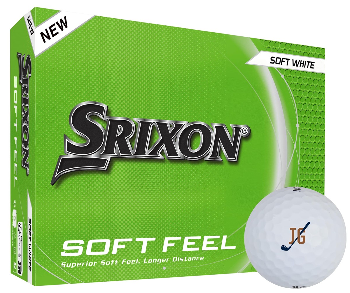 Branded Srixon Soft Feel Golf Balls | 12 Pack