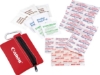 Zippered 20-Piece First Aid Pouch - Red